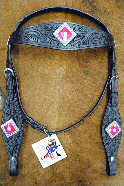 BH HILASON Western Horse Headstall Breast Collar Set Tack Genuine American - Picture 135 of 247