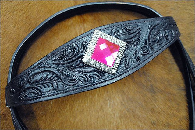 BH HILASON Western Horse Headstall Breast Collar Set Tack Genuine American - Picture 137 of 247