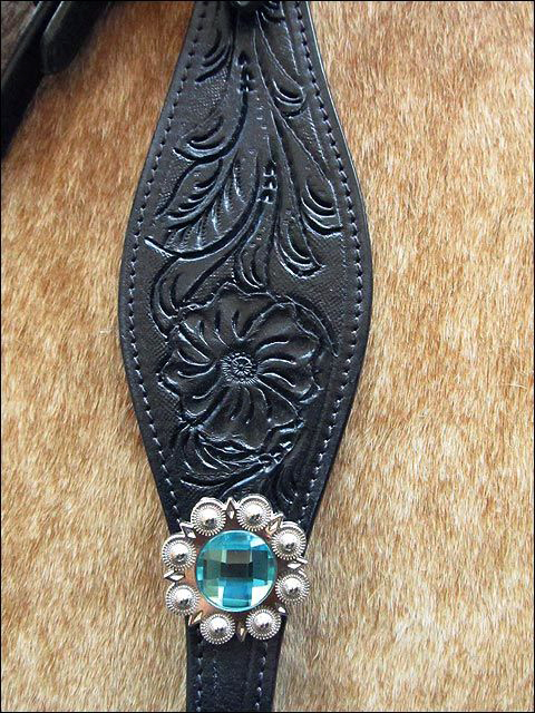 BH HILASON Western Horse Headstall Breast Collar Set Tack Genuine American - Picture 145 of 247