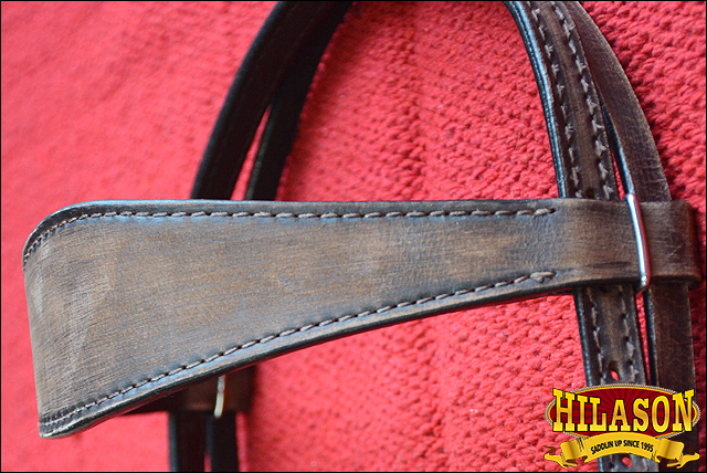 BH HILASON Western Horse Headstall Breast Collar Set Tack Genuine American - Picture 236 of 247
