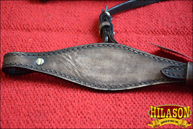 BH HILASON Western Horse Headstall Breast Collar Set Tack Genuine American - Picture 237 of 247