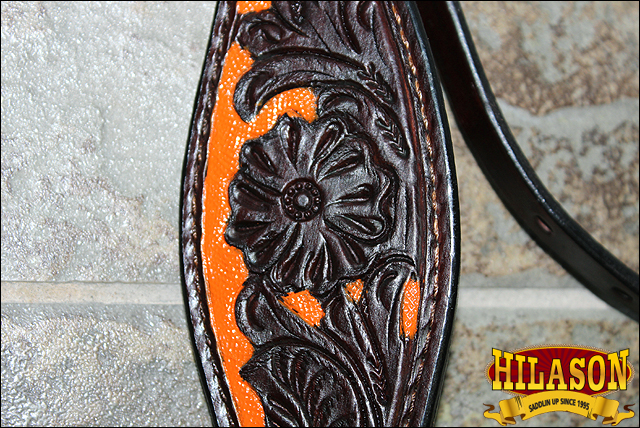BH HILASON Western Horse Headstall Breast Collar Set Tack Genuine American - Picture 169 of 247