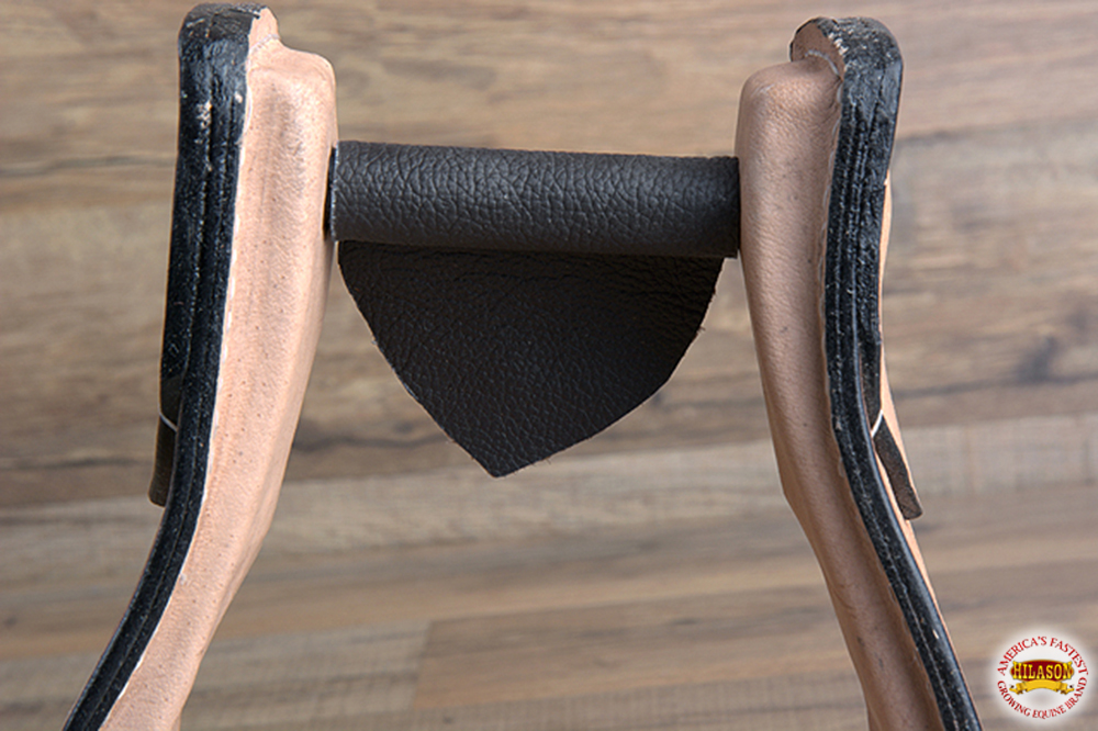 Horse Western Saddle Stirrup Tan Leather Covered Stirrups Pair eBay