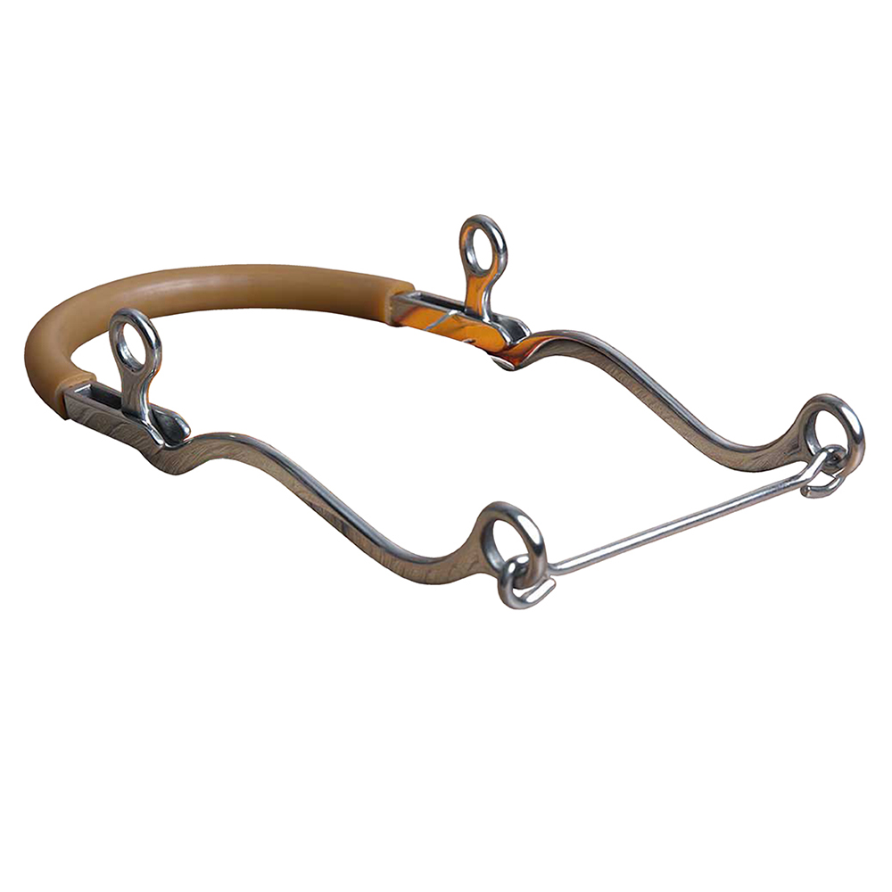 HA HILASON Pferd Hackamore Edelstahl mit Lederbezug - Bild 20 von 68