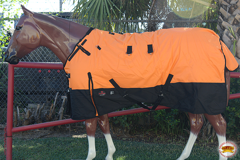 C280 80" Hilason 1200D Ripstop Waterproof Turnout Winter Horse
