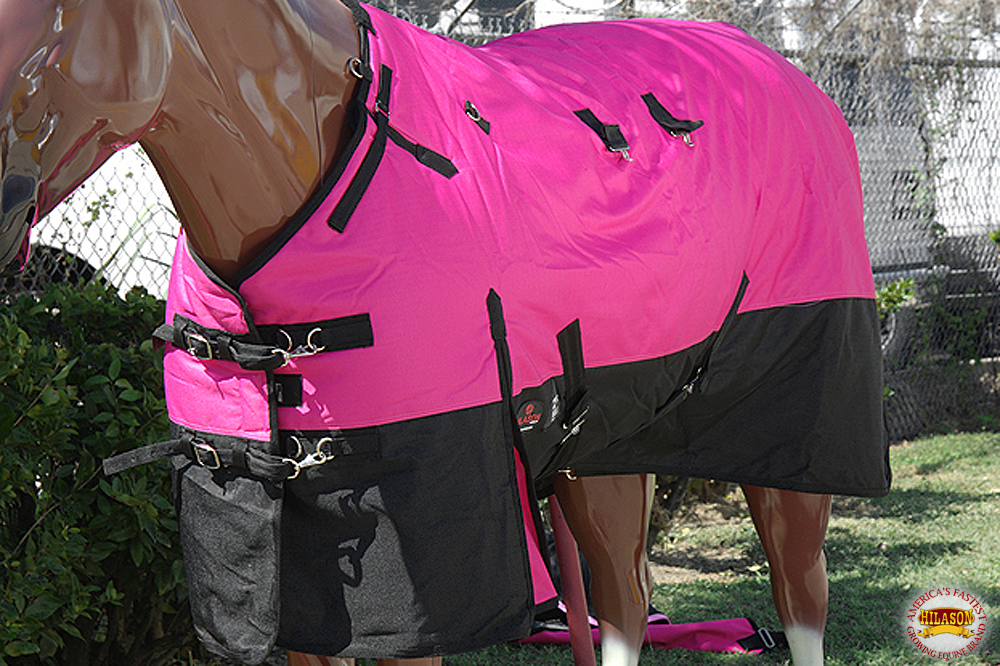 C280 80" Hilason 1200D Ripstop Waterproof Turnout Winter Horse