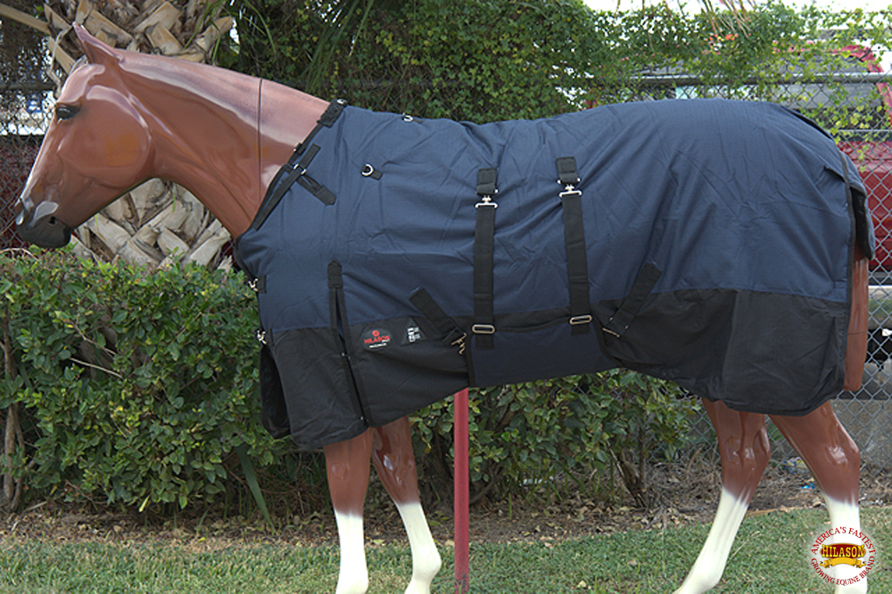 American Legand 250 Grams Polyfill 69" to 84" Horse Winter Blanket 1200D 
