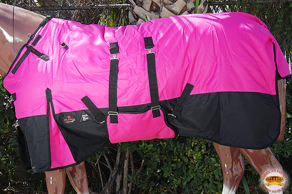 Hilason 1200D Waterproof Winter Horse Blanket Neck Cover Belly Wrap U-ELNB Super specjalna cena klasyczna