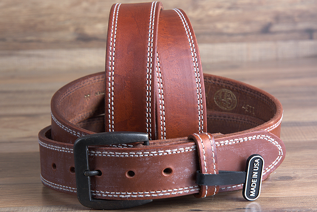 3D 46 Inch Brown Men'S Basic Leather Belt Removable Buckle U-1137 | eBay