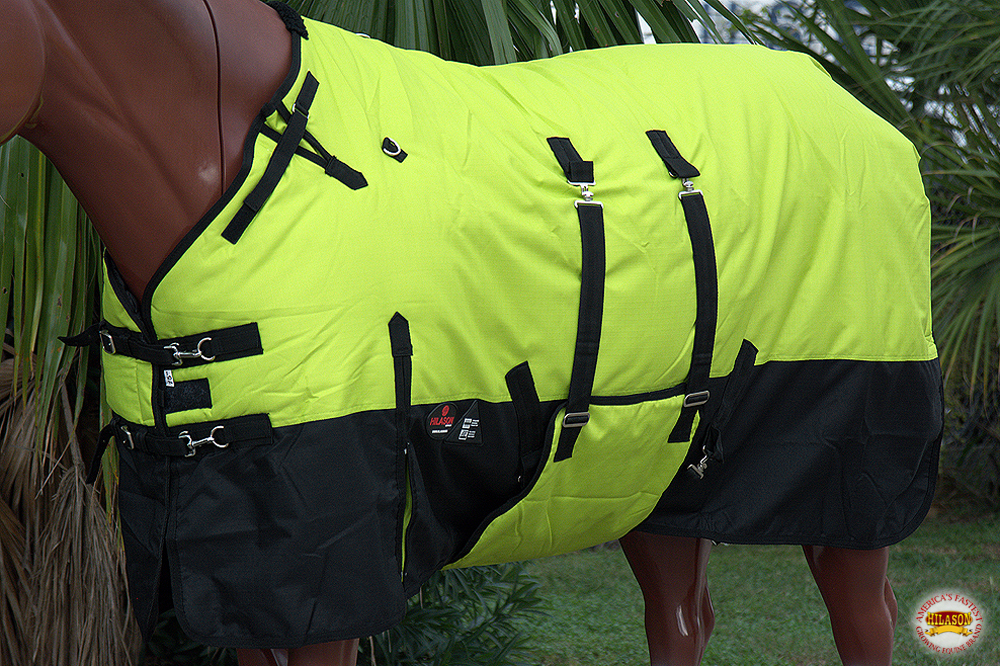 HI HILASON 1200D Winter Waterproof Turnout Horse Blanket Belly Wrap| | Blankets - Picture 53 of 144