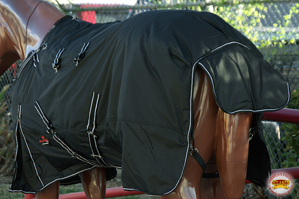 HI HILASON 1200D Winter Waterproof Turnout Horse Blanket Belly Wrap| | Blankets - Picture 14 of 144