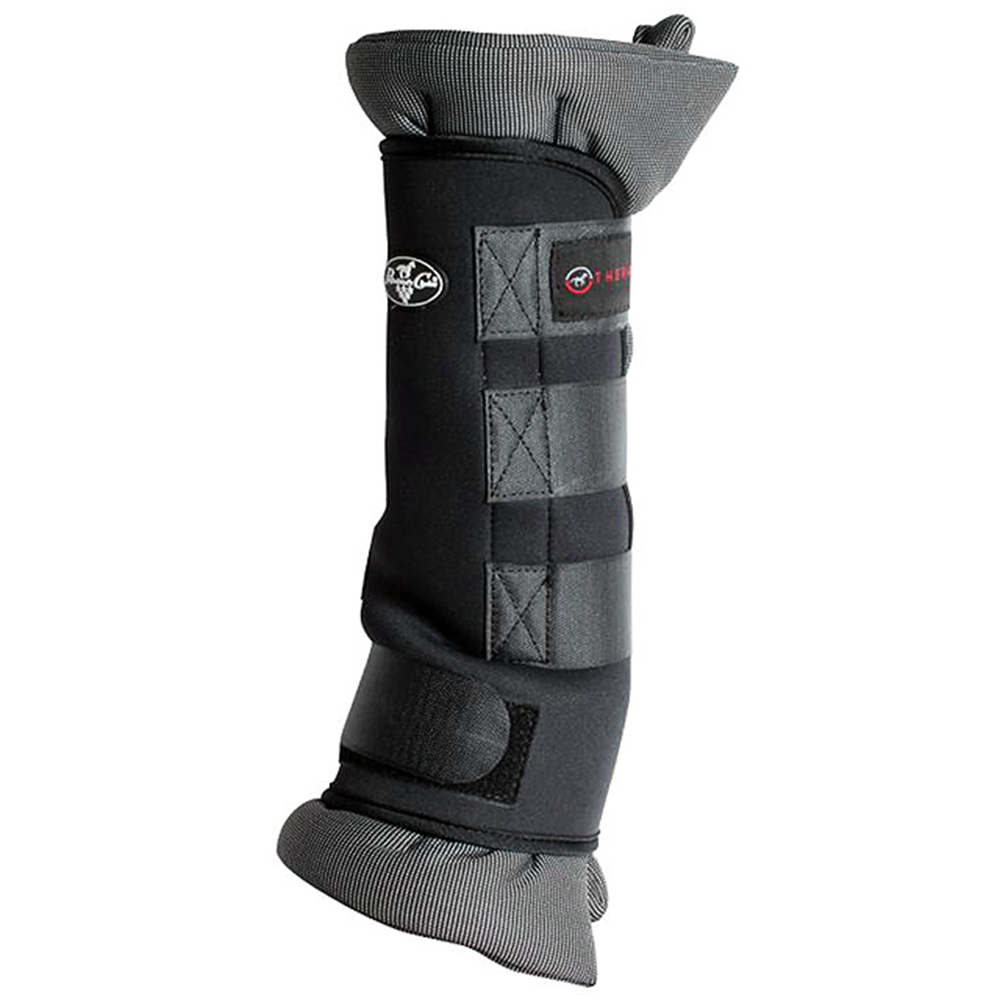 C/CHA Medium 14 In Professional Choice Horse Leg Theramic Combo Wraps Black 782146298984 eBay