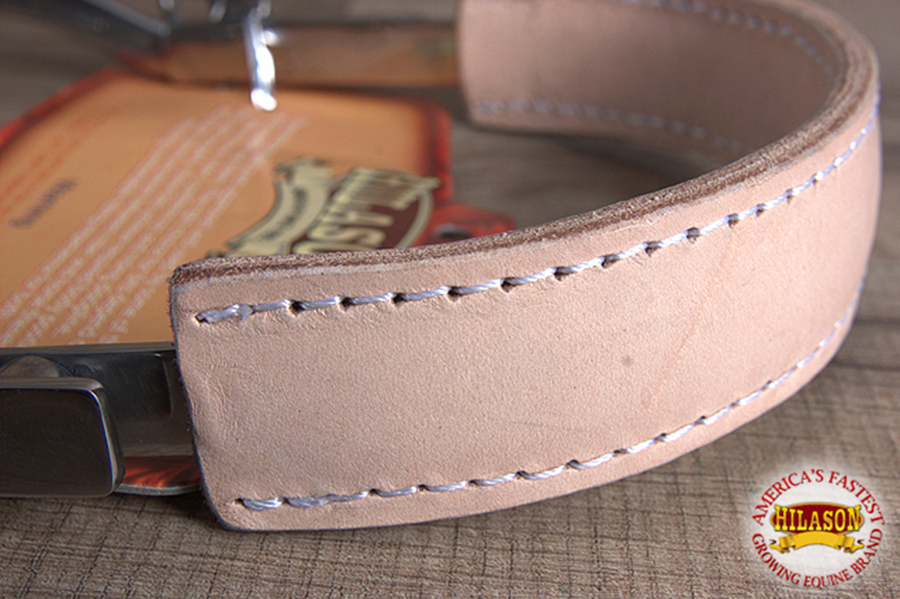 HA HILASON Pferd Hackamore Edelstahl mit Lederbezug - Bild 19 von 68