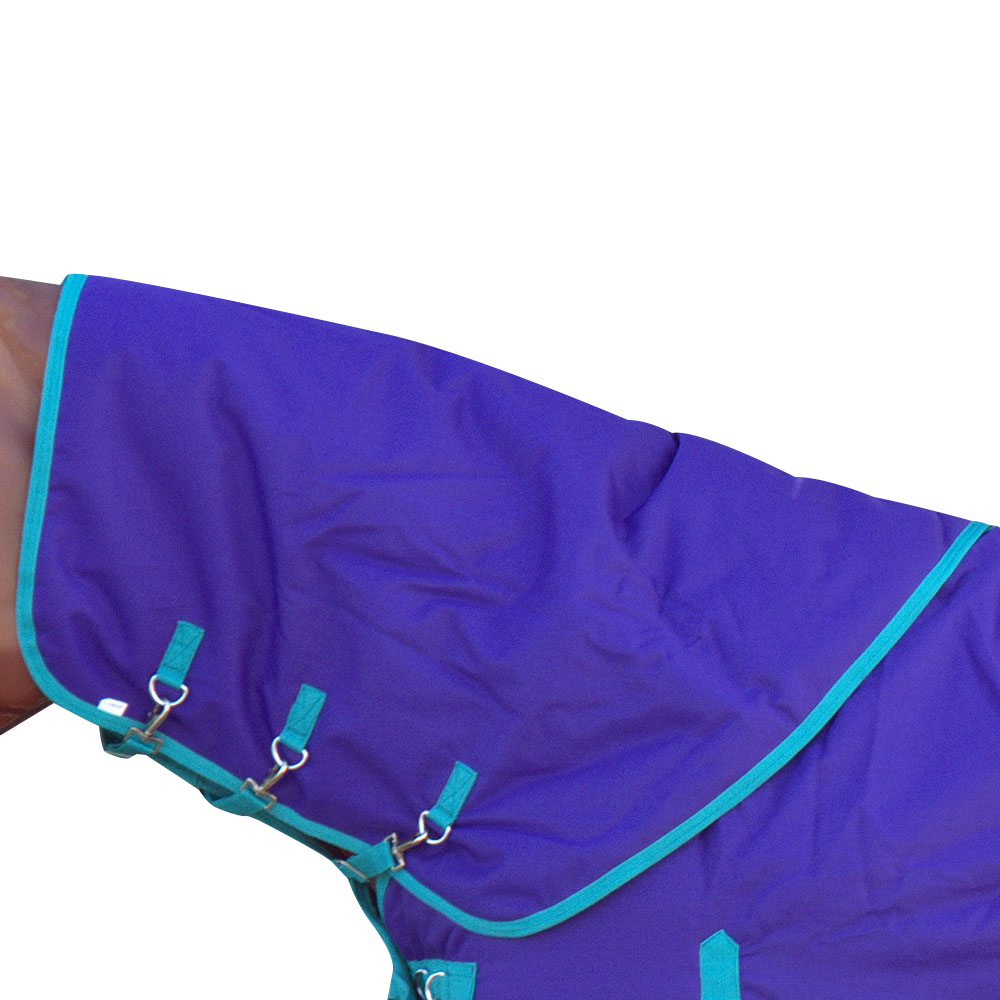 Med HILASON 1200d Winter Waterproof Poly Turnout Horse Hood Neck Cover