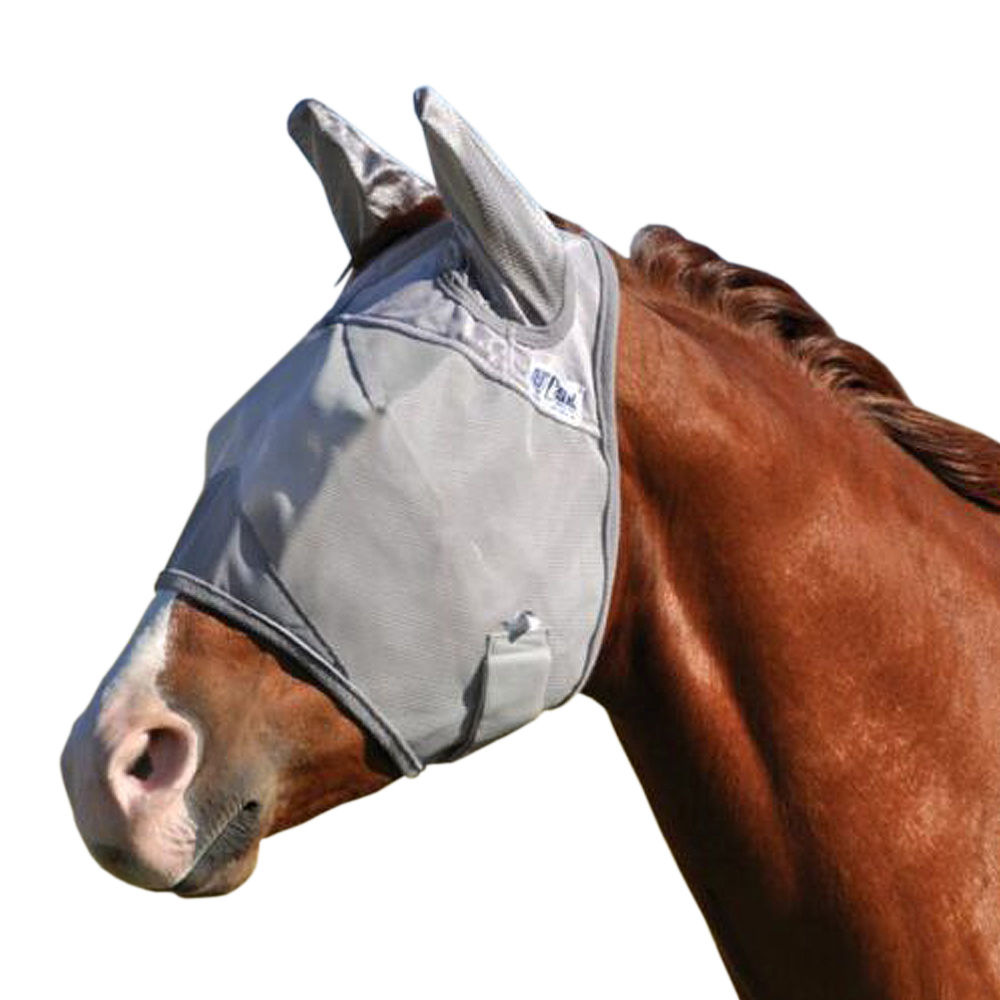 CMASE Cashel Pattern Crusader Horse Fly Mask W/ Ears Standard eBay