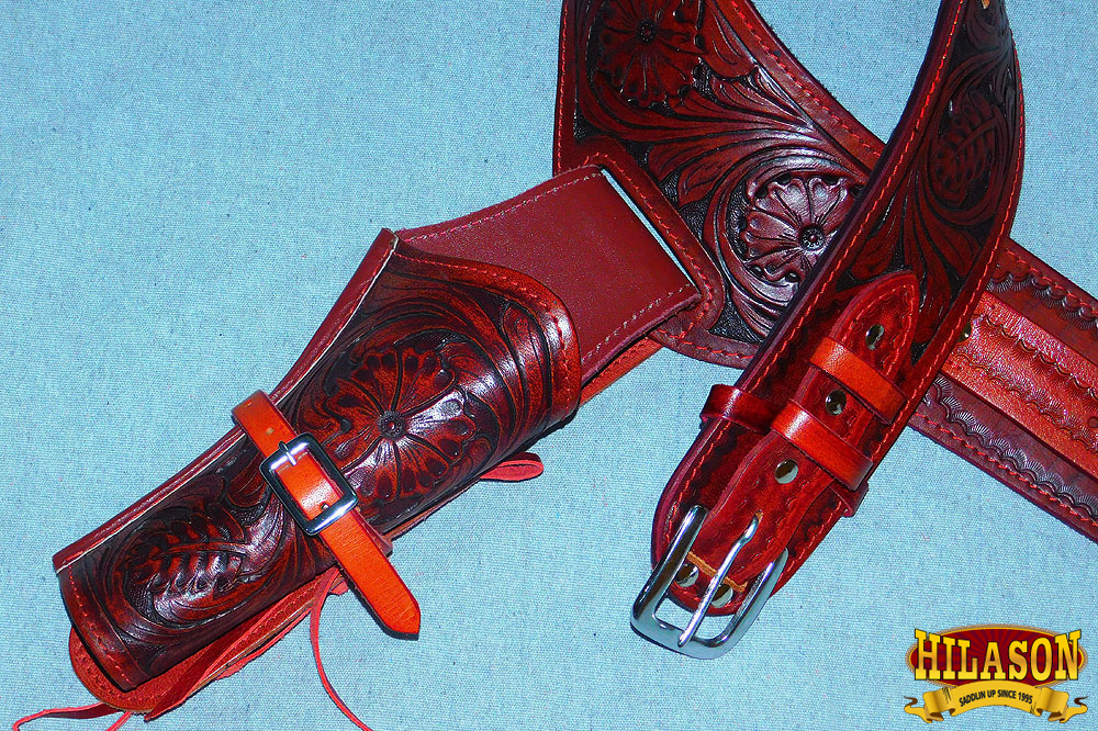 U-8-VX L102- HILASON WESTERN RIGHT HAND GUN GUN GUN HOLSTER RIG 38 CAL TOOLED LEATHER CO f755d2 U-8-VX L102- HILASON WESTERN RIGHT HAND GUN GUN GUN HOLSTER RIG 38 CAL TOOLED LEATHER CO f755d2