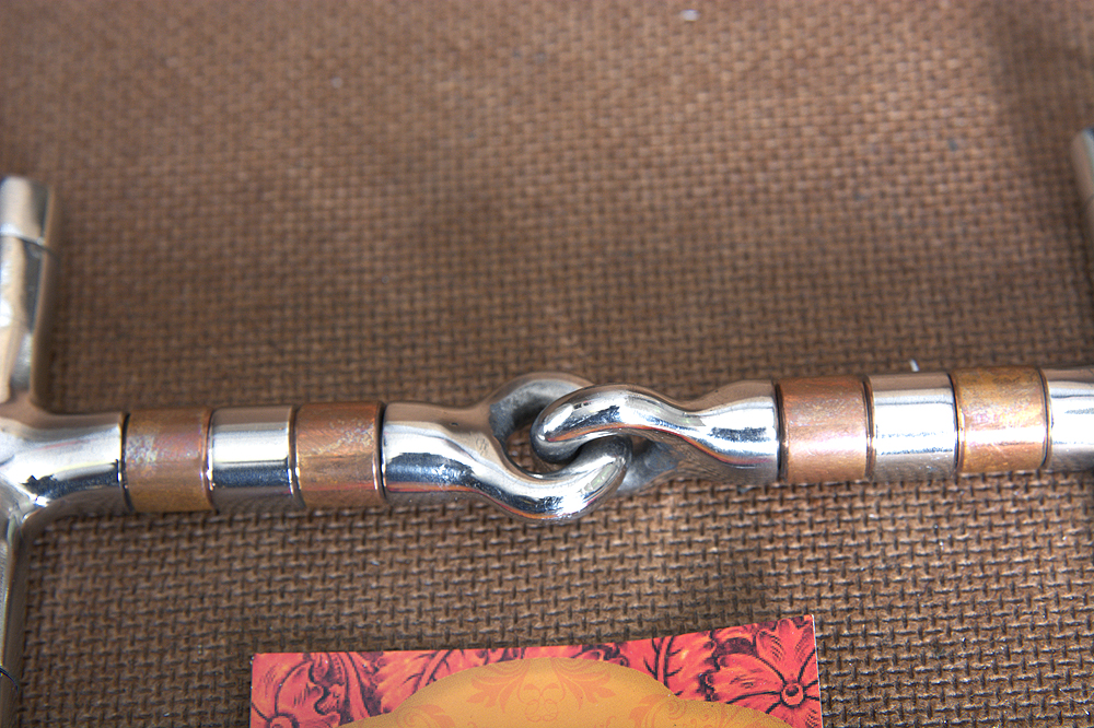 BI HILASON Western Horse Snaffle D Ring Bit Solid Stainless Steel - Picture 7 of 8