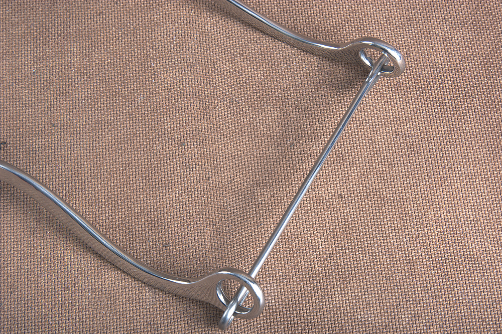 HA HILASON Pferd Hackamore Edelstahl mit Lederbezug - Bild 38 von 68