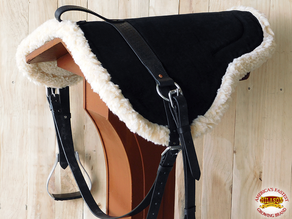 CP230 Hilason Natural Horsemanship Leather Bareback Western Treeless