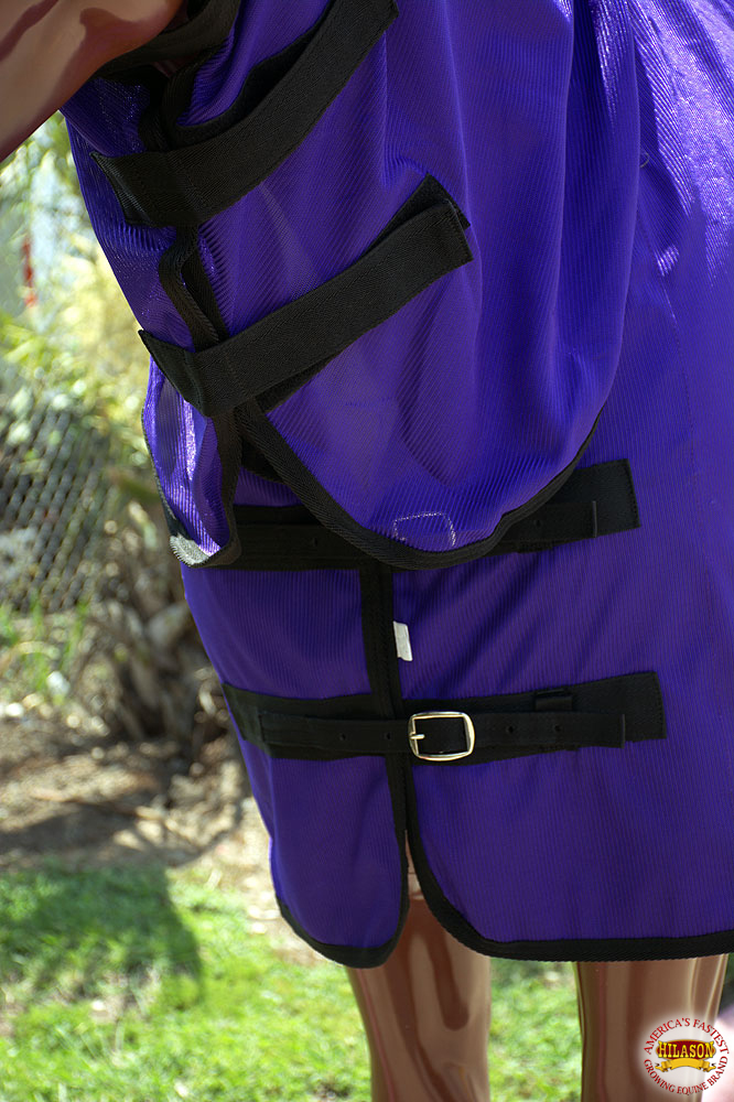 80RS Hilason Uv Protect Mesh Bug Mosquito Horse Fly Sheet Summer Spring Purple - Picture 9 of 18