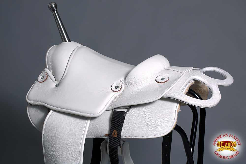 C116 16 In Hilason Custom Designed Rare Western Trick Riding Saddle