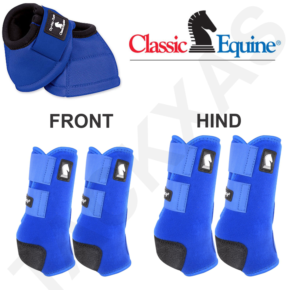 C-Bl-L grande Classic Equine Ligero Caballo Legacy 2 delantero Hind Bell botas Deportivas C-Bl-L grande Classic Equine Ligero Caballo Legacy 2 delantero Hind Bell botas Deportivas
