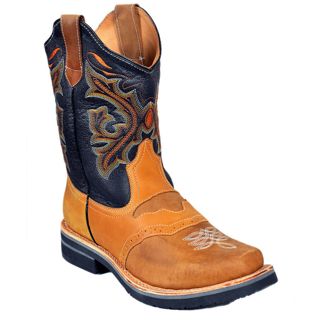mens western square toe boots