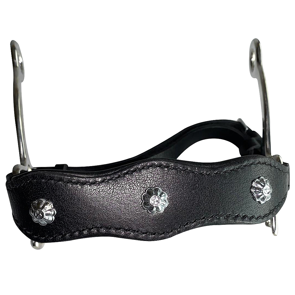 HA HILASON Pferd Hackamore Edelstahl mit Lederbezug - Bild 55 von 68