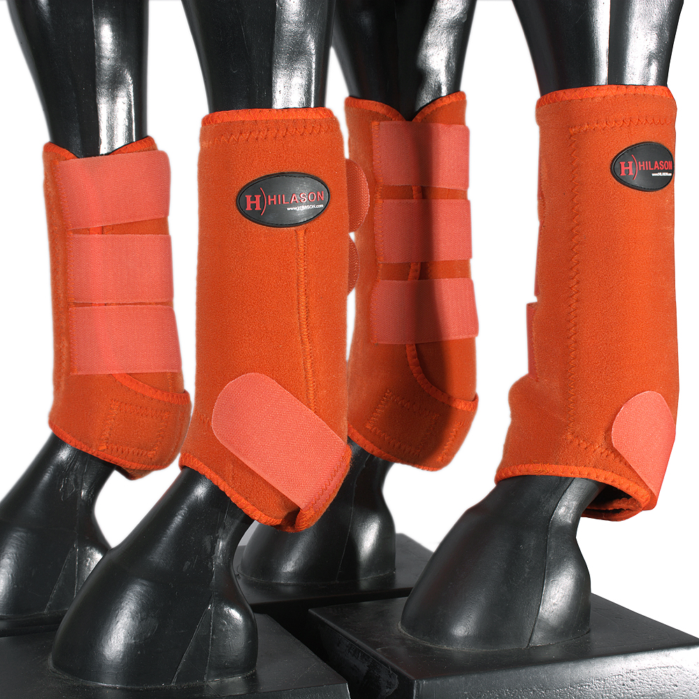 CORS Small Hilason Horse Front Rear Leg Protection Sports Boot 4 Pack