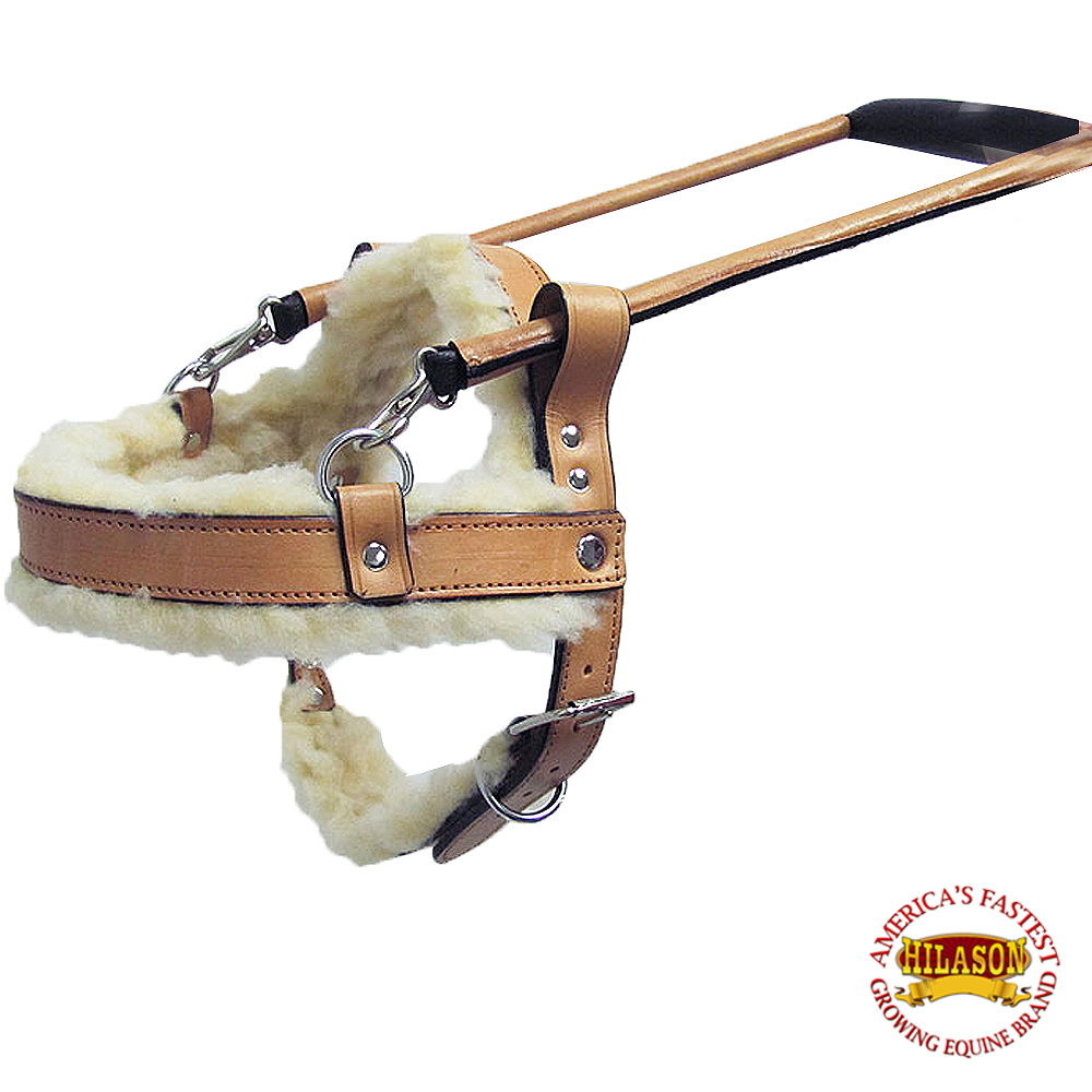 C1XL Hilason Tan Genuine Leather X Large Assistance Dog Harness With Handle C1XL Hilason Tan Genuine Leather X Large Assistance Dog Harness With Handle