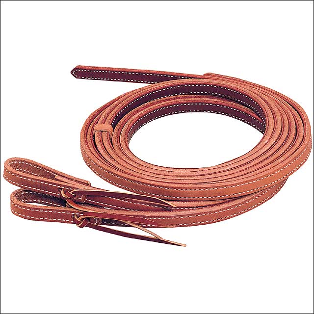 5 8 X 8' WEAVER DOUBLE STITCHED HEAVY HARNESS LATIGO LEATHER HORSE SPLIT REINS 5 8 X 8' WEAVER DOUBLE STITCHED HEAVY HARNESS LATIGO LEATHER HORSE SPLIT REINS