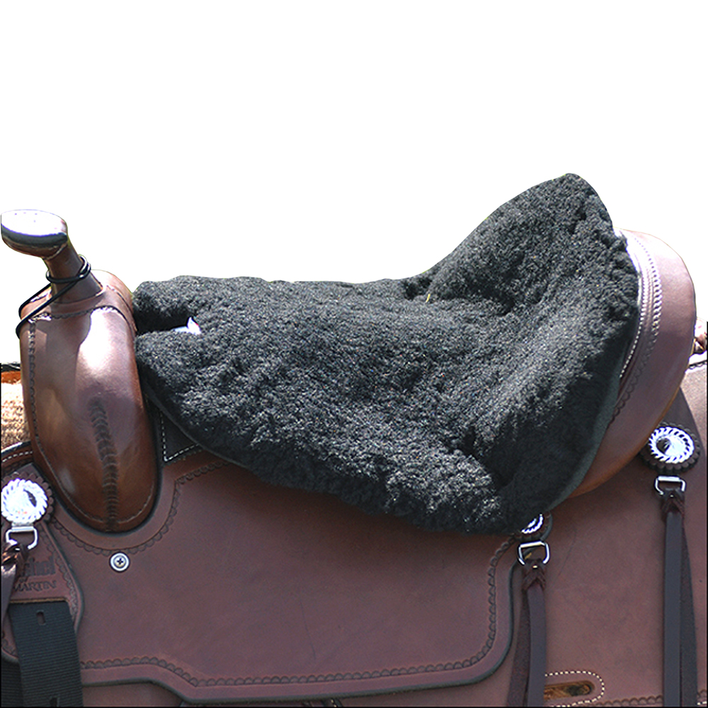 CBLA Classic Equine Western Luxury Fleece Tush Horse Saddle Cushion