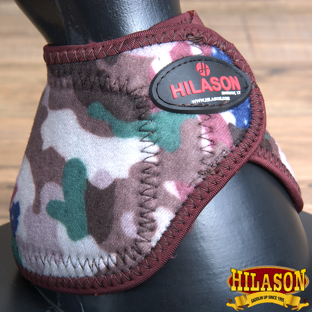 U-1-MX HILASON WESTERN HORSE LEG PROTECTION NO TURN BELL BOOTS PAIR ALL COLOR 