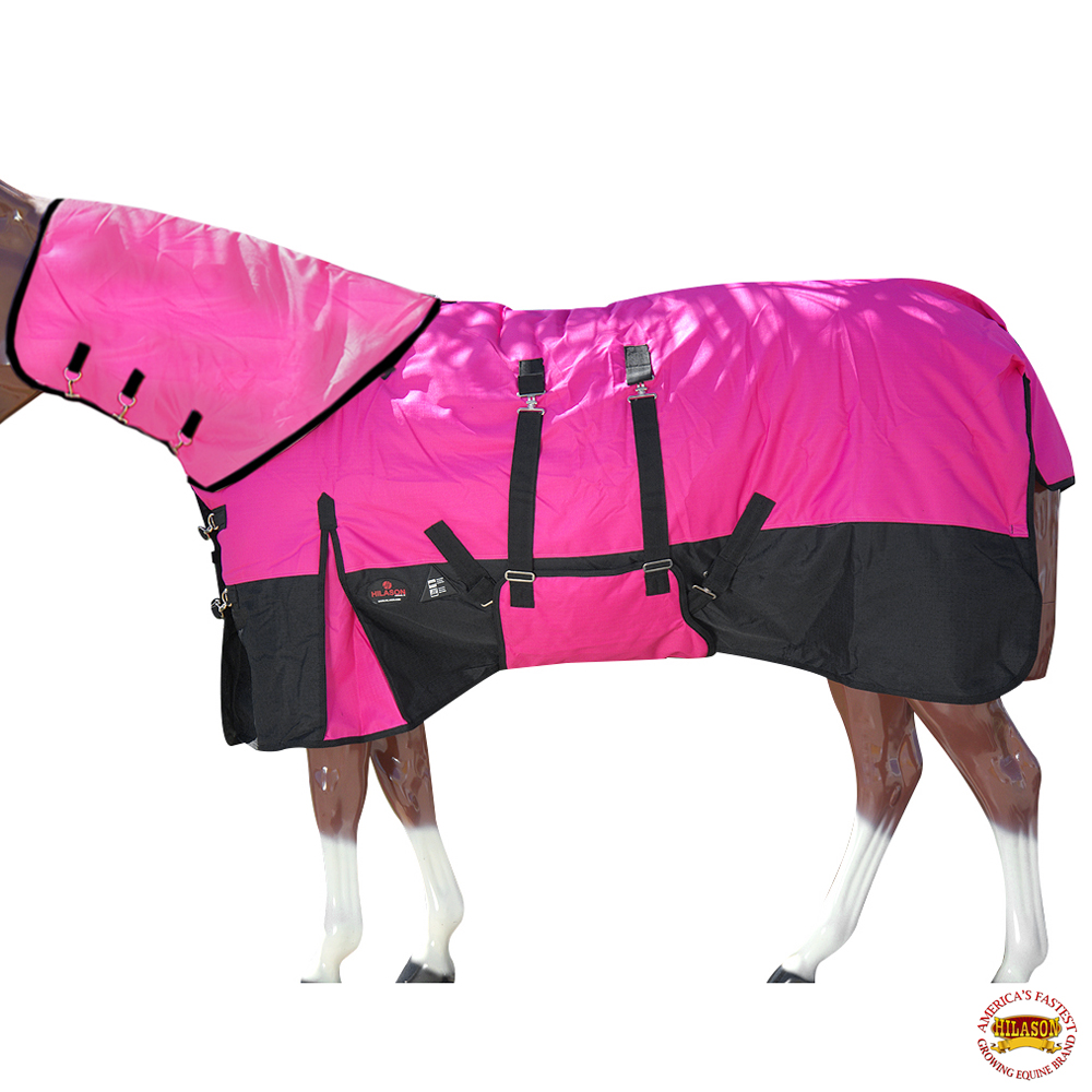 Hilason 1200D Waterproof Winter Horse Blanket Neck Cover Belly Wrap U-ELNB Super specjalna cena klasyczna