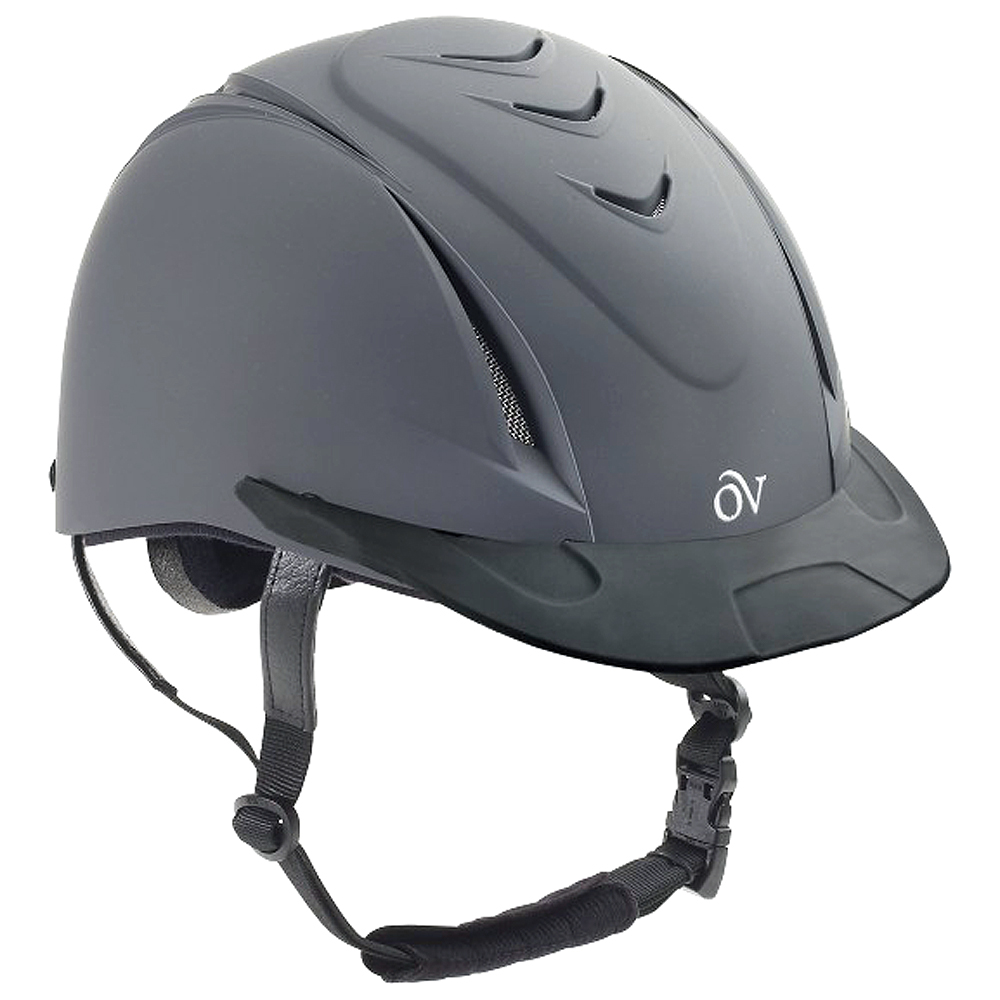 Ovation Deluxe Lightweight Horse Riding Schooler Helmet W/ Adjuster Clip Buckle 