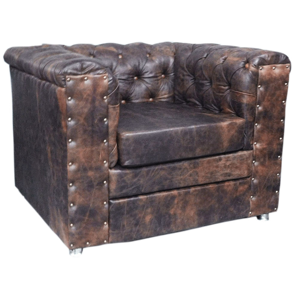 Details About Winchester Genuine Leather Sofa Chair Furniture