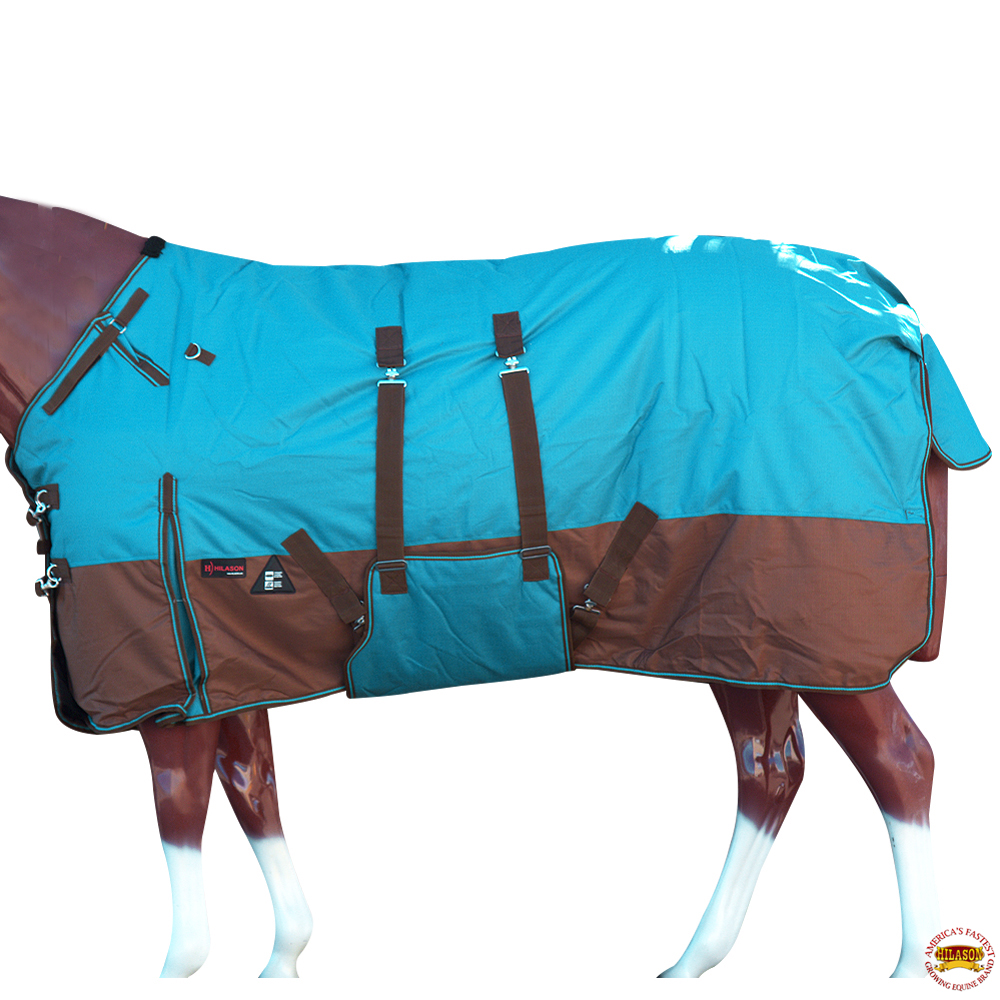 HI HILASON 1200D Winter Waterproof Turnout Horse Blanket Belly Wrap| | Blankets - Picture 121 of 144