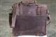 GLBC100CN-CHESTNUT GLANOR RUSTIC VINTAGE LEATHER BRIEFCASE BACKPACK LAPTOP BAG