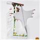 HSCH801-Bull Rodeo Chaps White Green