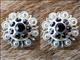 HSCN011-Crystal Rhinestone Bling Berry Conchos Iris Color
