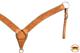 BHPA326-NEW HILASON WESTERN HAND TOOL LEATHER HORSE BRIDLE HEADSTALL BREAST COLLAR TAN