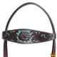 BHPA326DBTRQ-HS-Headstall Tack Bridle Dark