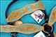 BHPA224BK1-HILASON WESTERN LEATHER HORSE BRIDLE HEADSTALL BREAST COLLAR W/ TURQUOISE INLAY