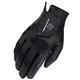 HE-HG217-S181 HERITAGE TACKIFIED PRO-AIR SHOW RIDING GLOVES HORSE EQUESTRIAN BLACK