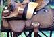 HSOS199RO-HILASON WESTERN HAND TOOLED LEATHER BARREL RACING TRAIL PLEASURE SADDLE