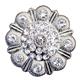 HSCN132-CLEAR RHINESTONE BERRY CONCHOS SADDLE HEADSTALL TACK BLING COWGIRL