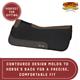 HSFP814-Felt Saddle Pad Zebra Print