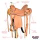 BHRS106-Saddle Ranch Roping Trail Tan
