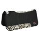 HSFP822-Saddle W- Zebra Print Hair On