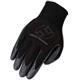 HE-HG318-S39 BLACK HERITAGE UTILITY WORK RIDING GLOVES HORSE EQUESTRIAN